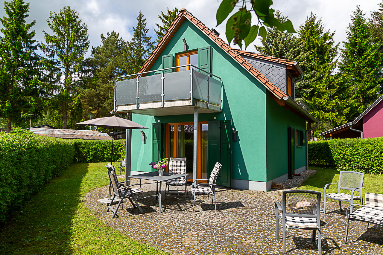 Grünes Ferienhaus am Garder See in Mecklenburg-Vorpommern